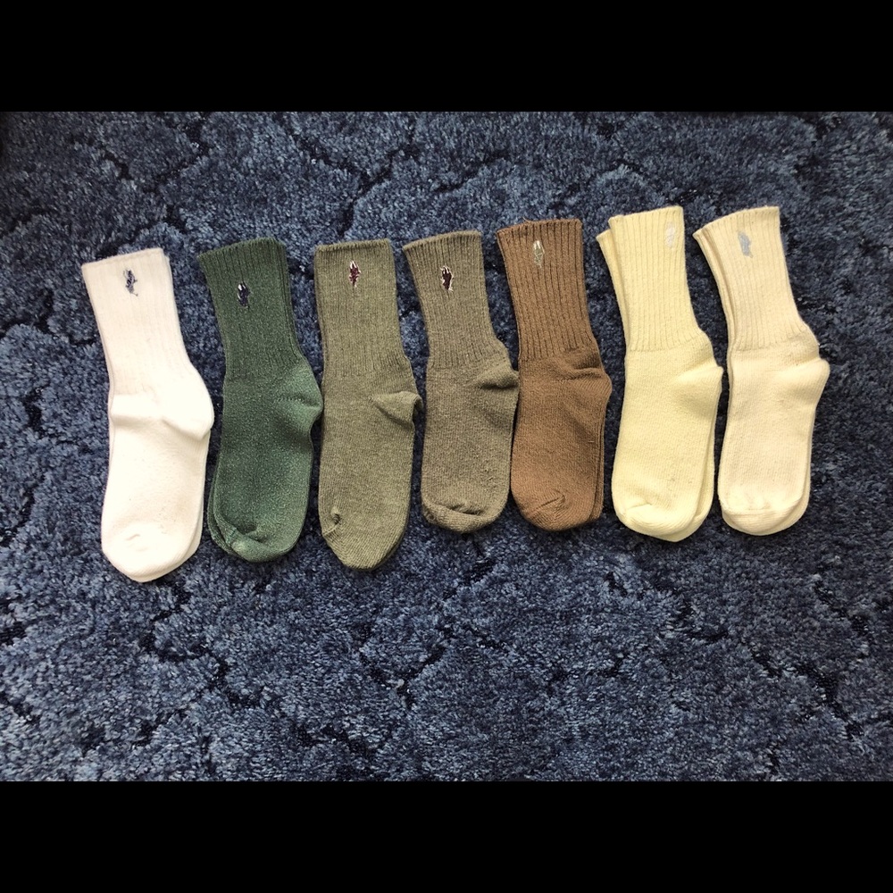 Vintage Polo Ralph Lauren Turn Down Socks